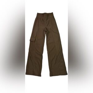 Women's Wide Leg Brown Pants